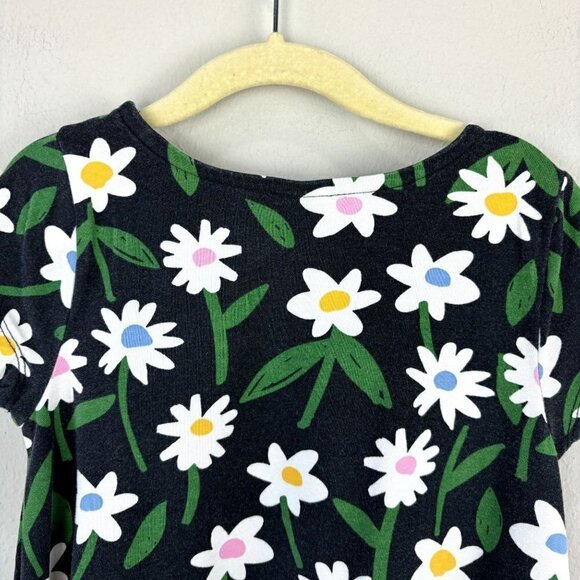 Hanna Andersson Soft Swing Dress Floral 5 - Picture 7 of 10